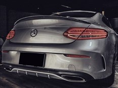 MERCEDES W205 COUPE AMG SPOILER